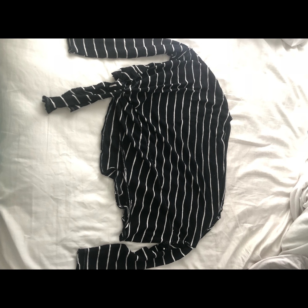 Free People Striped Long Sleeve
